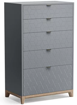 Высокий комод Case 76X45X122 CM