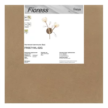 Настенный светильник Fioress 27.5X8X35 CM