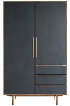 Шкаф в скандинавском стиле Bruni 120X55X195 CM