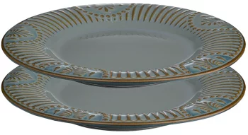 Набор из двух обеденных тарелок Antique Ø21 CM