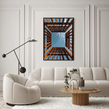 Постер на холсте  Sky Movement 75X105 CM
