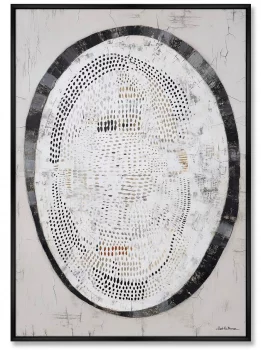 Репродукция картины на холсте A Balloonist in a Hot Air Balloon 75X105 CM