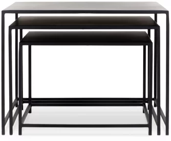 Комплект из трёх столиков Kondo 53X45X40 / 48X40X35 / 42X35X30 CM