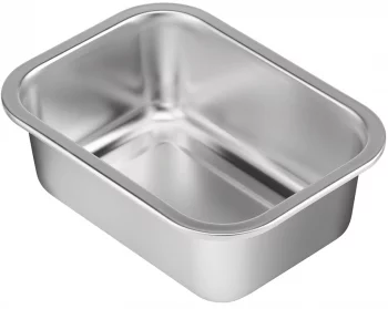 Ланч-бокс стальной со стеклянной крышкой 800 ml
