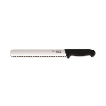 Нож для хлеба 30 см PRO-Line волнистое лезвие черная ручка P.L. Proff Cuisine