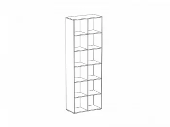 Стеллаж Play 76X37X225 CM