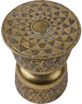 Столик бочонок приставной Ornament 31X31X41 CM
