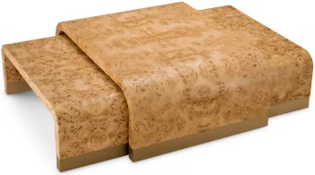 Комплект из трёх столиков Quinton 104X45X37 / 104X45X37 / 120X90X45 CM