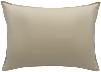 Набор наволочек из перкаля Essential 50X70 / 50X70 CM бежево-серого цвета