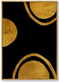 Диптих на холсте Waltz of Planets 75X105 / 75X105 CM