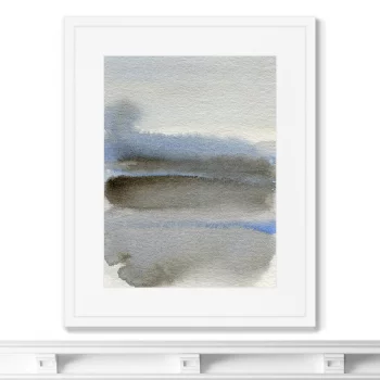 Постер в раме Winter landscape 42X52 CM