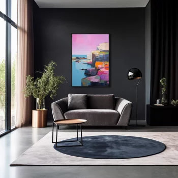 Постер на холсте Landscape collection To the sea 75X105 CM