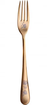 Набор из 24 столовых приборов Epsilon Retro Flower Gold