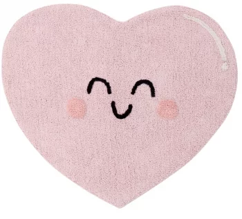 Хлопковый ковёр Happy Heart 90X105 CM