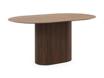 Обеденный овальный стол Mono Stripe 160X95 CM