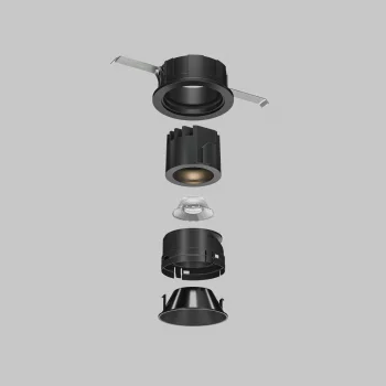 Комплектующие Downlight Wise черные