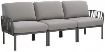 Диван садовый с подушками Komodo 216X78X88 CM