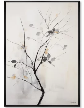 Диптих на холсте Branches in the autumn 75X105 / 75X105 CM