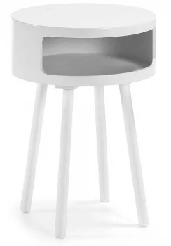Столик Kurb B 40X40X56 CM белый