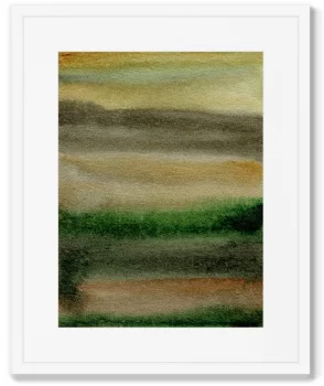 Постер Late evening landscape view 42X52 CM