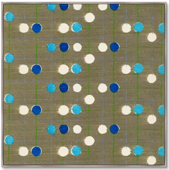 Постер Vintage print of Japanese textile 105X105 CM