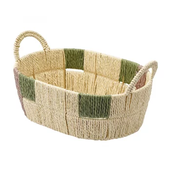 Корзина плетеная овальная bodhran nature из коллекции ethnic, размер l