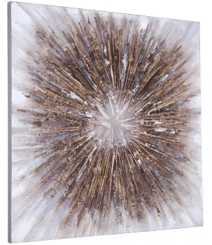 Фактурная картина Implosion 80X80 CM