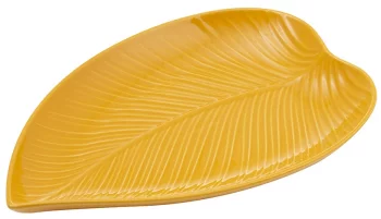 Блюдо сервировочное in the Forest Leaf 35X23 CM