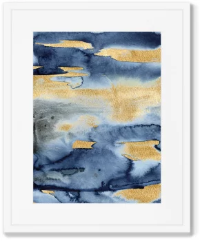 Диптих постеров в раме The sky over the mountain range 42X52 / 42X52 CM
