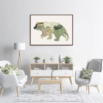 Постер Master of the Taiga 105X75 CM