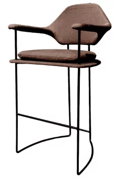 Стул барный Mova 65X61X113 CM коричневый