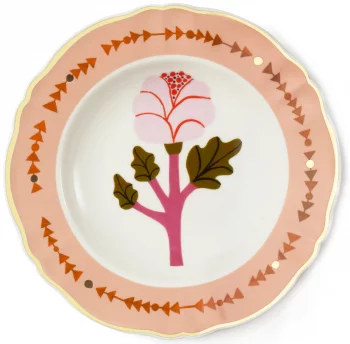 Суповая фарфоровая тарелка Botanica Ø23 CM