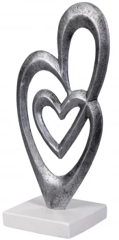 Декоративный элемент Heart 12X8X25 CM