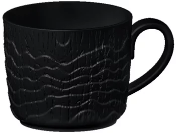 Кружка Black Raw Wood 370 ml