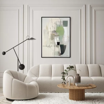 Постер на холсте Glance 75X105 CM
