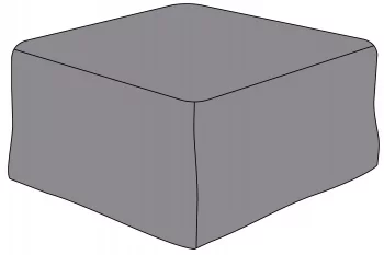 Защитный чехол на журнальный столик/оттоманку Лунго 74X74X38 CM
