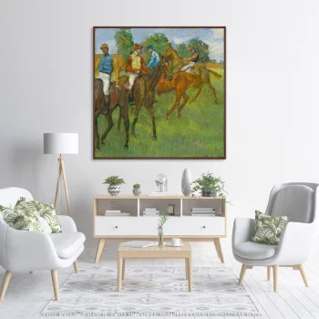 Постер Before the Race 105X105 CM