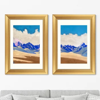 Диптих  Karakorum Way to Turkestan 51X71 / 51X71 CM