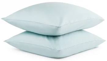 Набор наволочек из сатина Essential 70X70 CM голубого цвета