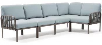 Диван садовый с подушками Komodo 294X154X88 CM