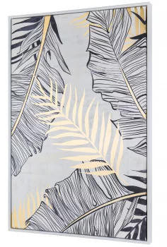 Постер с элементами из золотой фольги Jungle 60X90 CM