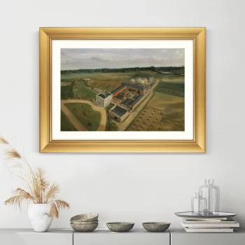 Постер Tiptree Hall and Farm Essex 81X61 CM