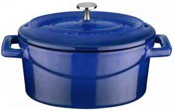 Кастрюля овальная чугунная 4.7 L