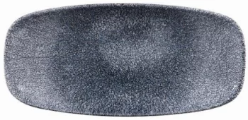 Блюдо Raku Topaz Blue 27X13 CM
