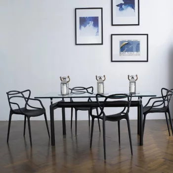 Комплект из 2 стульев Masters чёрный 52X58X83 CM