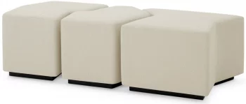 Комплект из трёх табуретов Filbert 52X51X46 / 60X51X46 / 70X51X46 CM