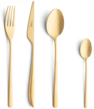 Столовые приборы Icon Matte Gold 24 предмета