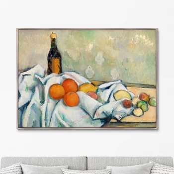 Постер Bottle and Fruits 105X75 CM