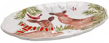 Блюдо сервировочное Deer Friends 50X35X4 CM