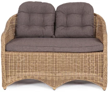 Двухместный плетёный диван Равенна 118X68X81 CM
